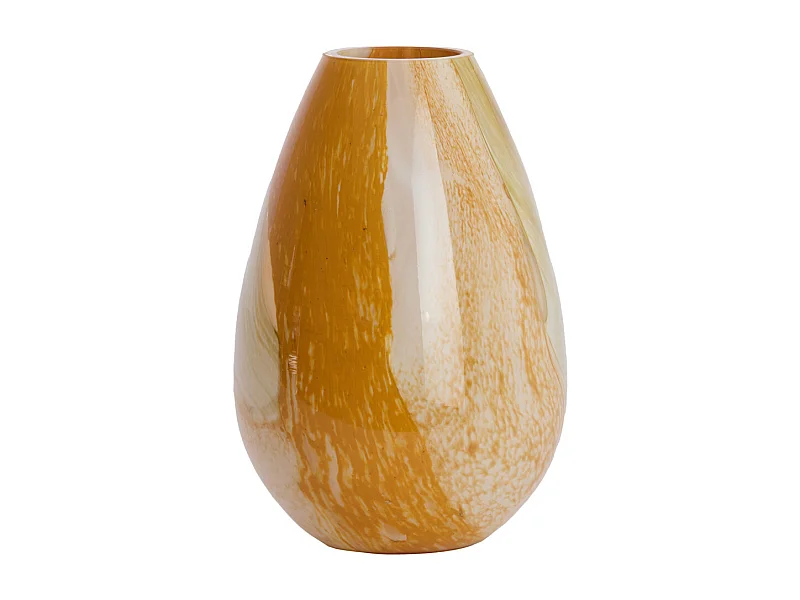 Vase KALUDRA - Ø17,5x26 cm - Orange