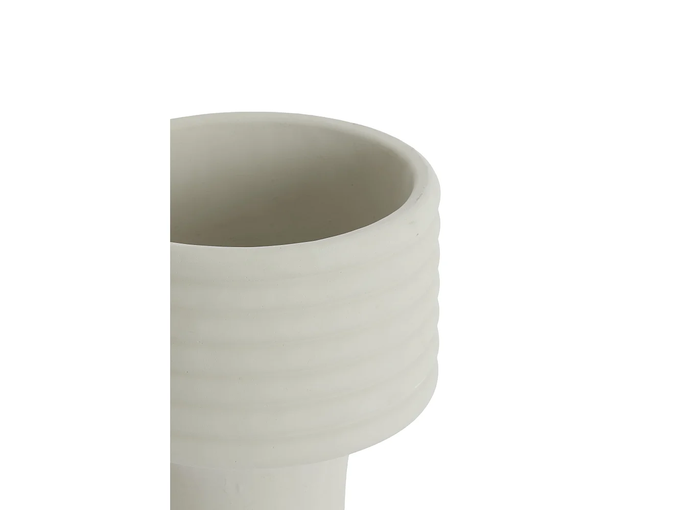 Vase SYLVA - Ø24x35 cm - Blanc