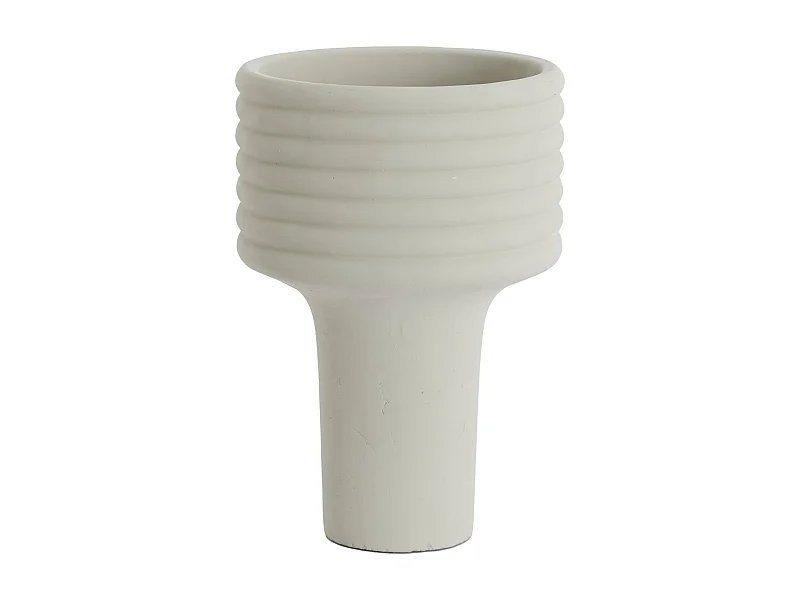 Vase SYLVA - Ø24x35 cm - Blanc