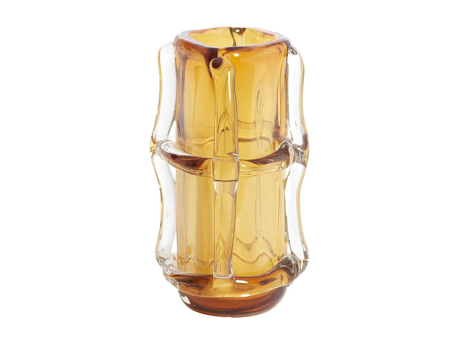 Vase ASHORO - 19x14x22 cm - Orange