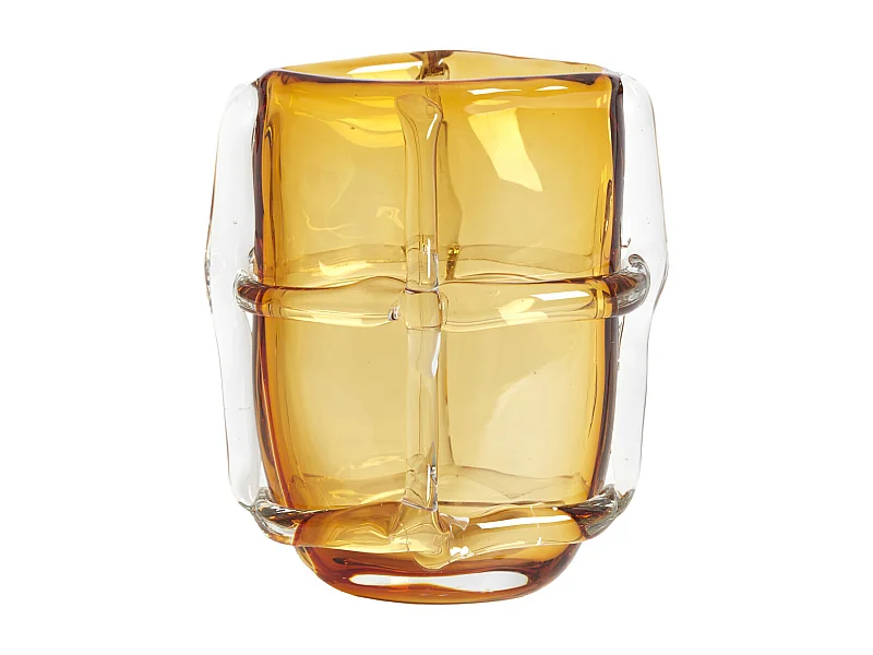 Vase ASHORO - 19x14x22 cm - Orange