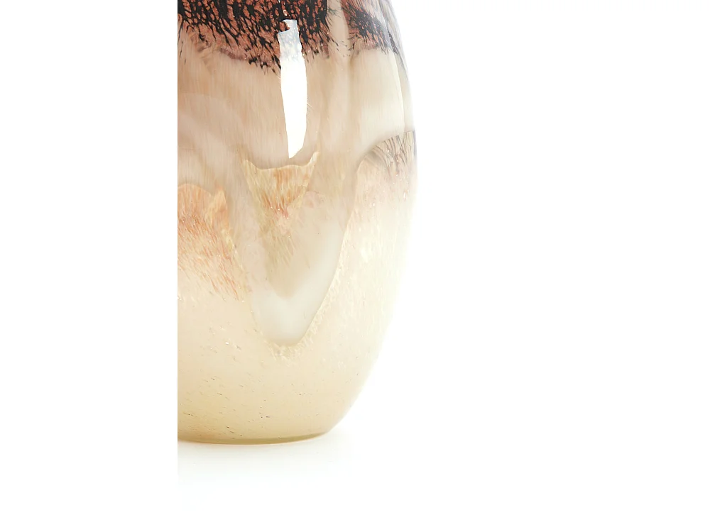 Vase JORIEN - 18x17,5x32 cm - Rouge