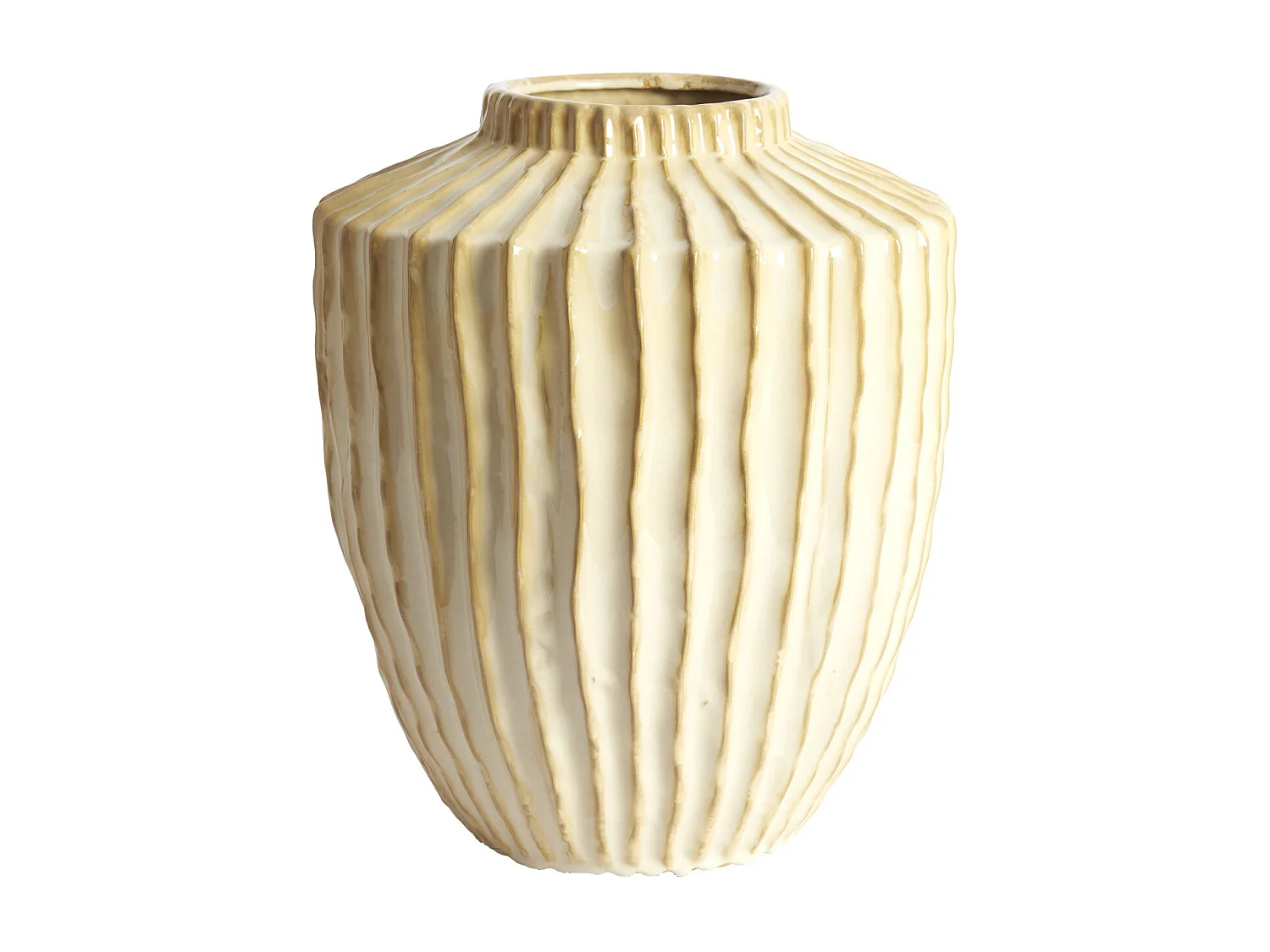 Vase TALEA - Ø32x40 cm - Marron