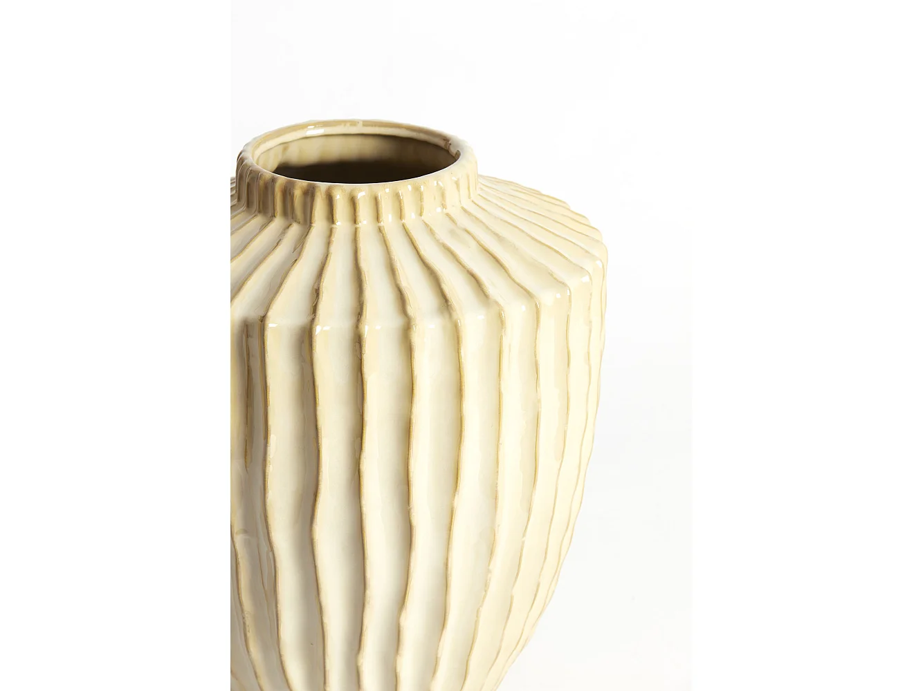 Vase TALEA - Ø32x40 cm - Marron