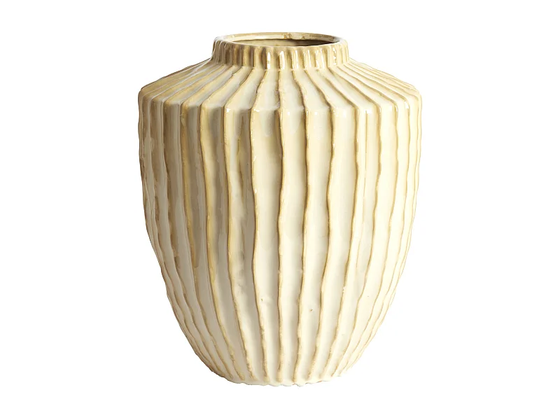 Vase TALEA - Ø32x40 cm - Marron