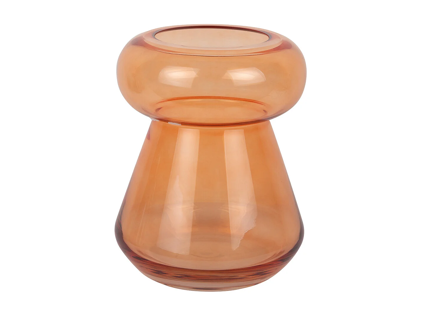 Excellent Vase - 20,5x20,5x26 cm - Orange
