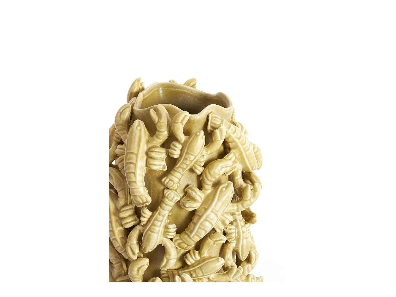 Vase LOBSTER - 21x20x31 cm - Vert