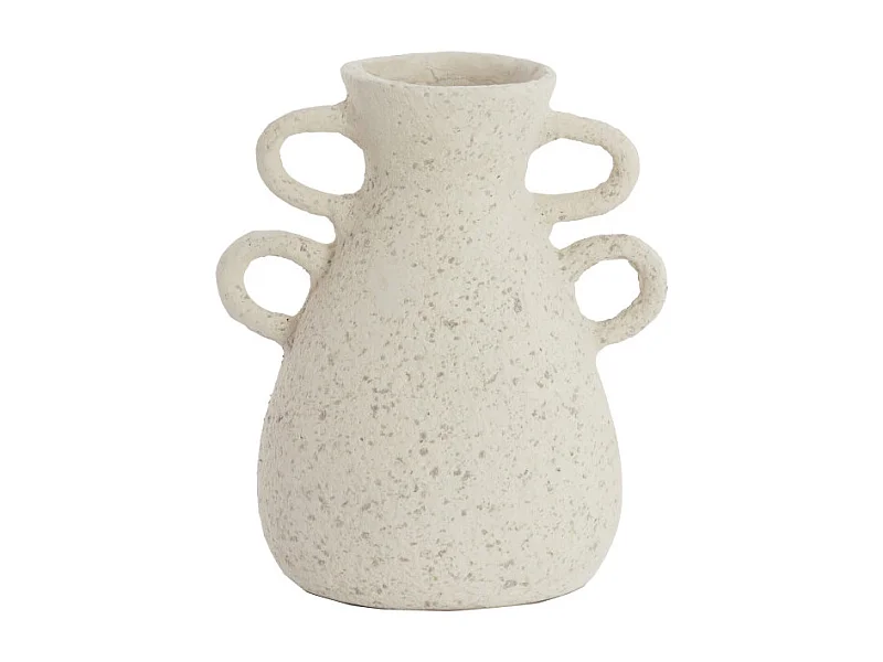 Vaas ZEPHAN - 26x20x30 cm - Wit