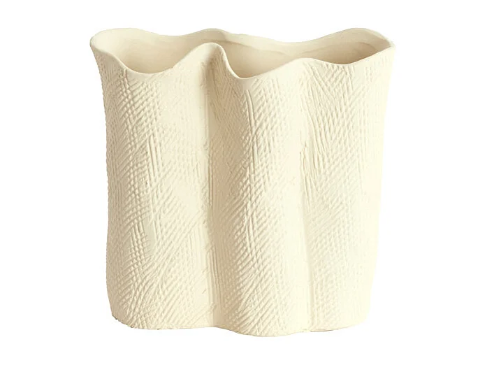 Light & Living - Vase FLOVILLA - 19,5x10,5x18,5 cm - Weiß