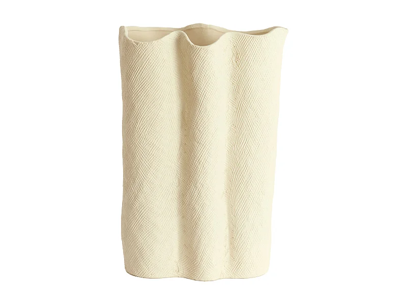 Light & Living - Vase FLOVILLA - 26x14x40 cm - Weiß