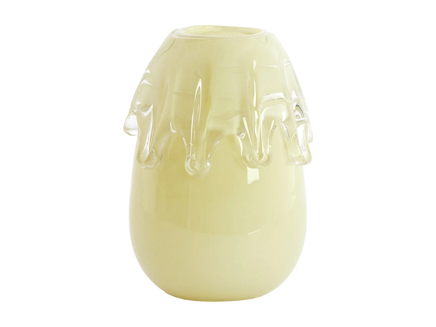 Vase LYSIRA - Ø17,5x23 cm - Jaune