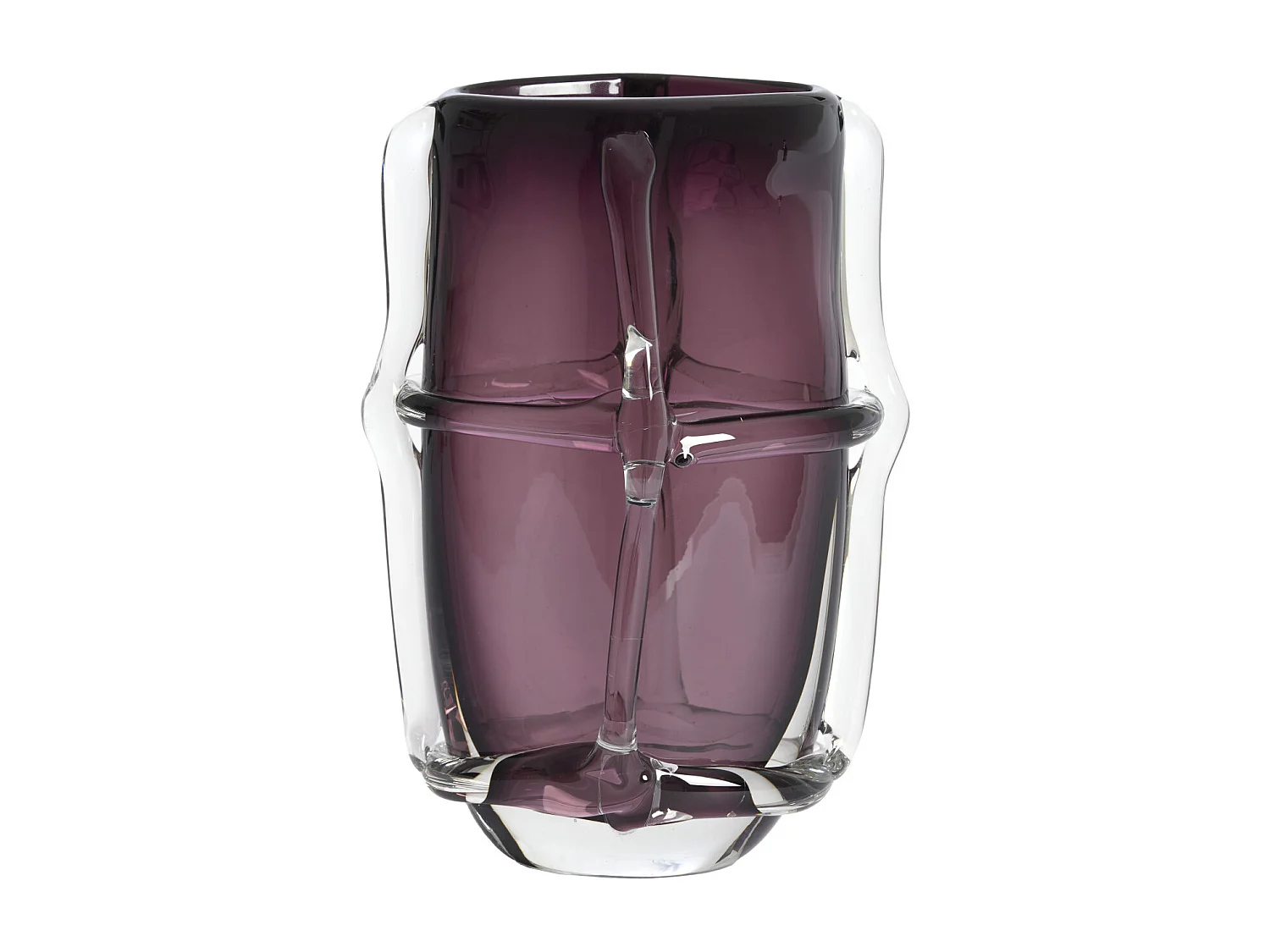 Vase ASHORO - 20,5x13x29 cm - Violet