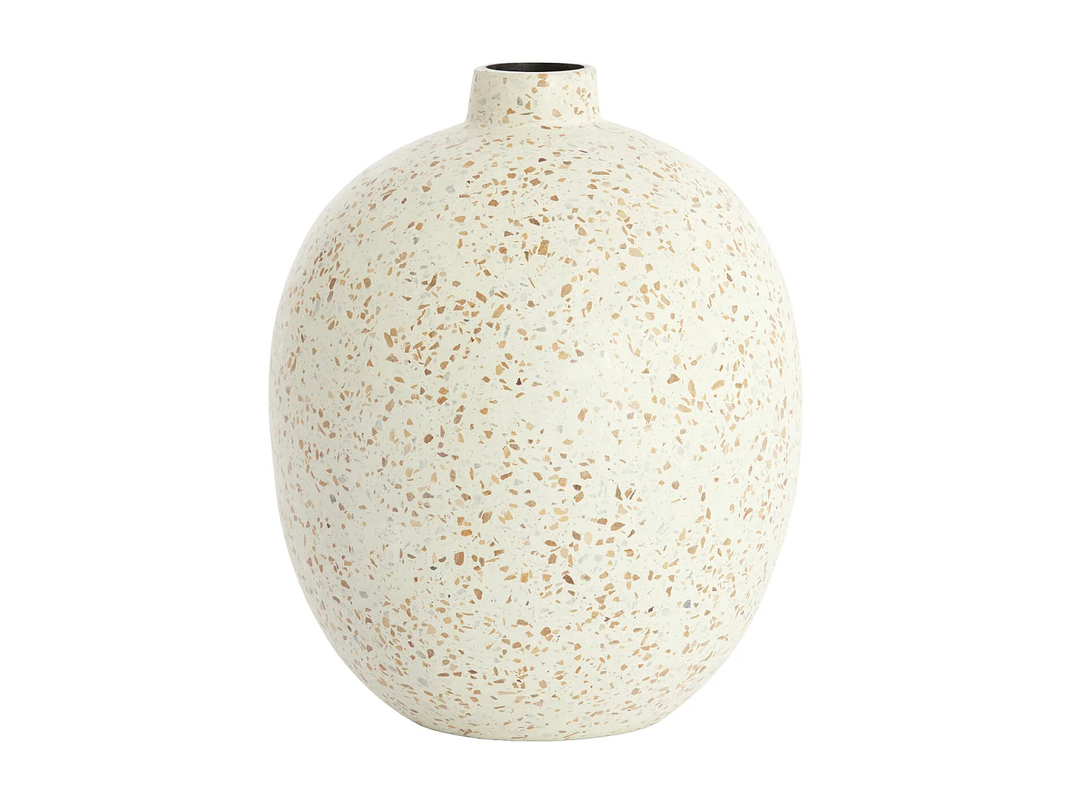 Vase ORXETA - Ø28x34 cm - Blanc