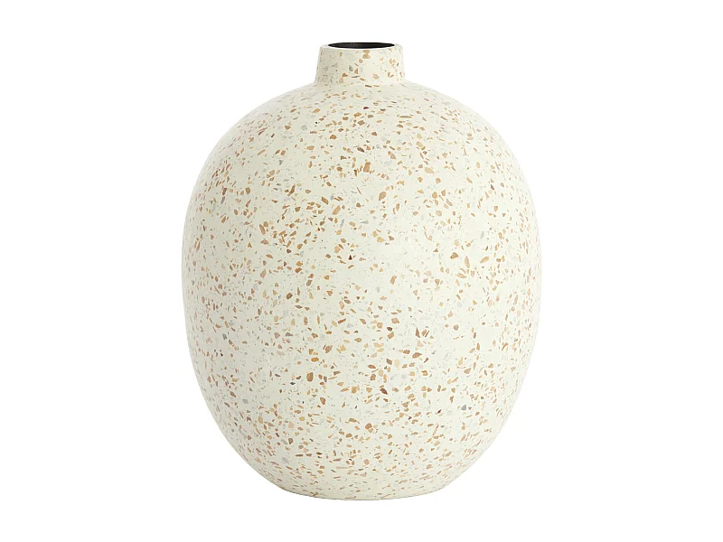 Vase ORXETA - Ø28x34 cm - Blanc