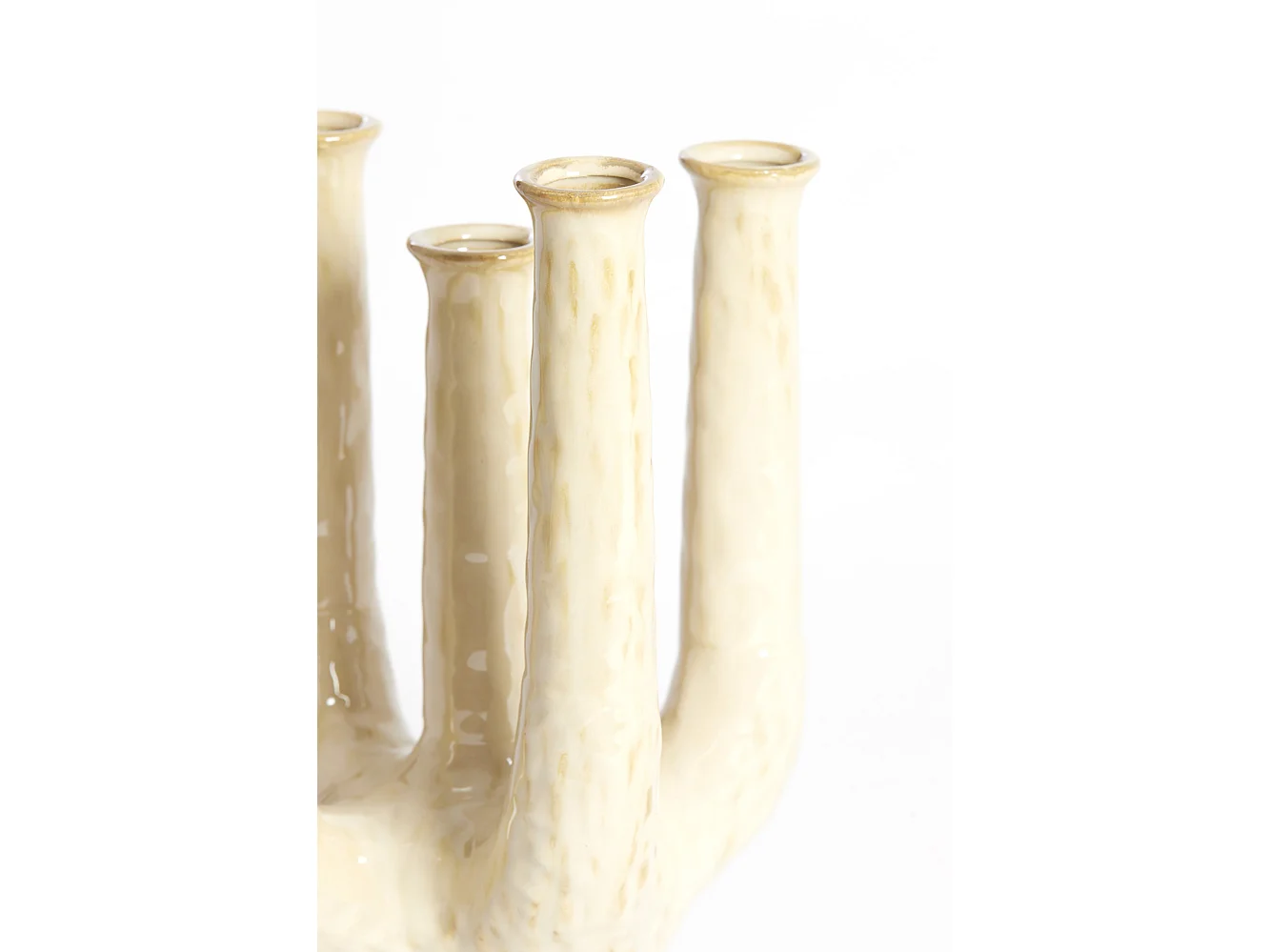 Vase LEONJO - 22x16,5x30 cm - Marron