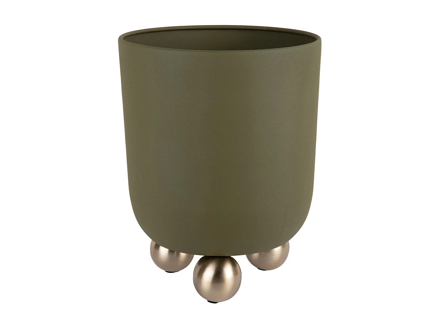 Pot de fleurs Estilo - 23x23x28 cm - Vert