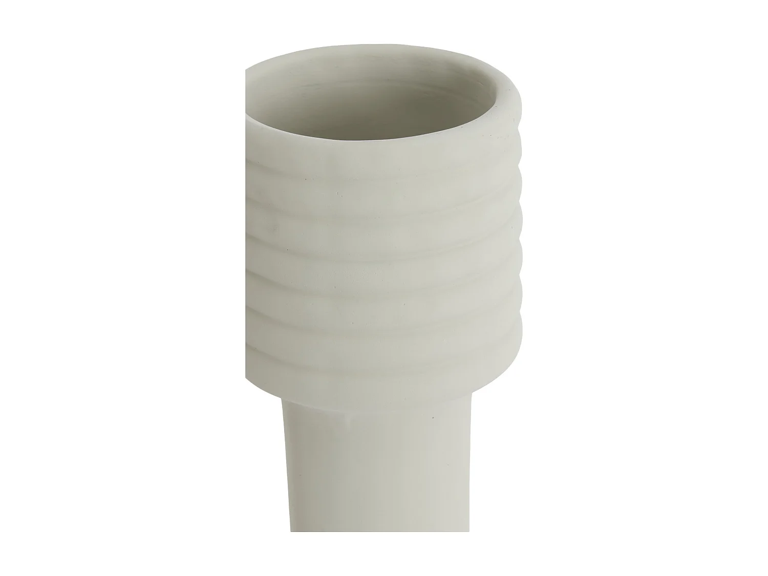 Vase SYLVA - Ø17,5x40 cm - Blanc