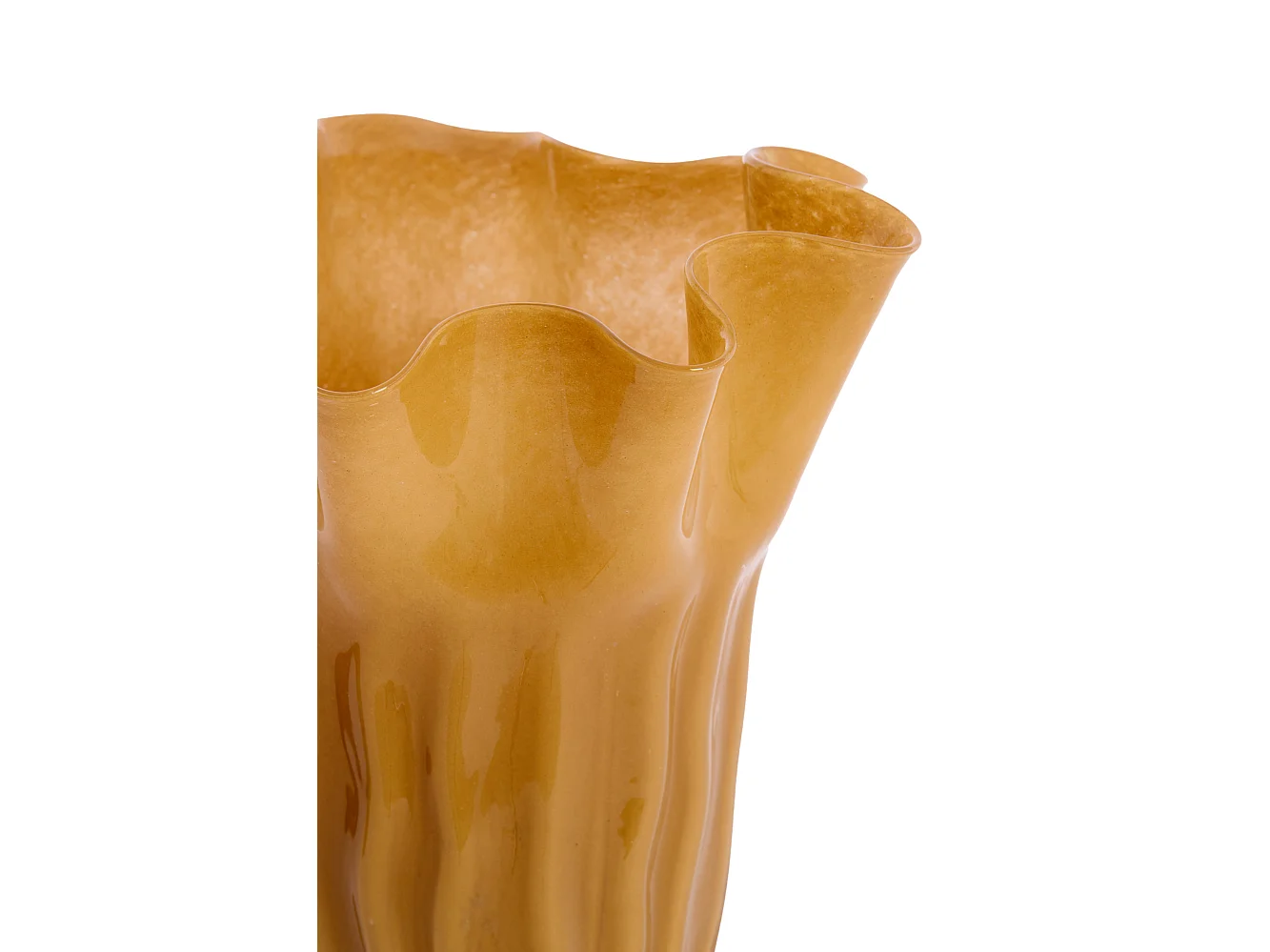 Vase KAMAY - Ø26x35,5 cm - Marron