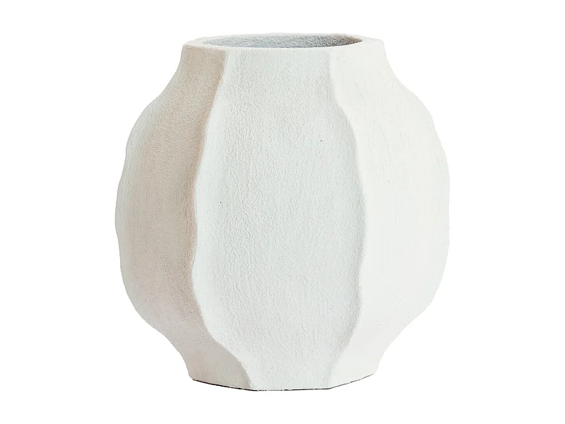 Vase SAPHIRA - Ø35x35 cm - Blanc