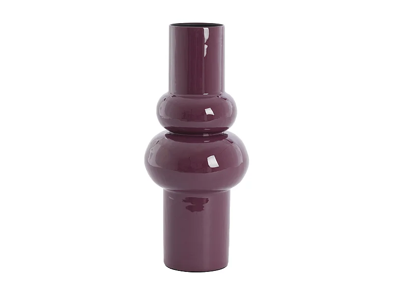 Vase IRISSA - Ø19x43 cm - Violet