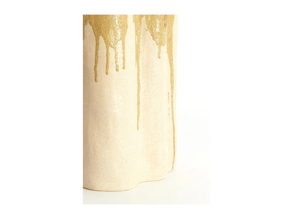 Vase FLOVILLA - 12x9,5x30 cm - Blanc