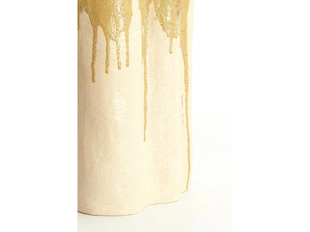 Vase FLOVILLA - 12x9,5x30 cm - Blanc