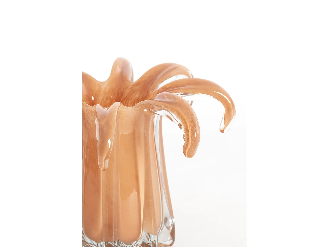 Vase AVENIA - Ø24x19 cm - Marron