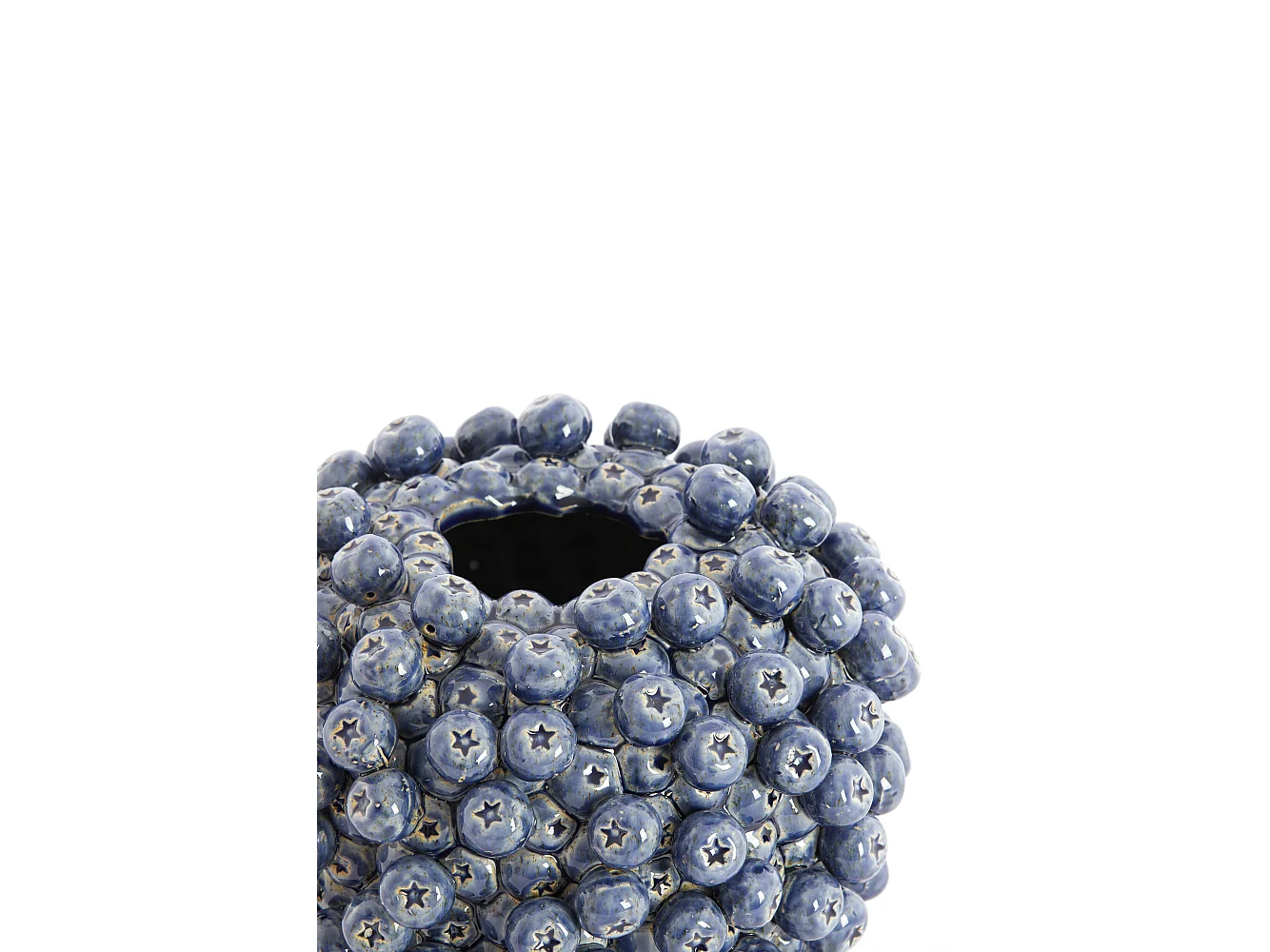 Vase Baies - Ø25,5x27 cm - Bleu