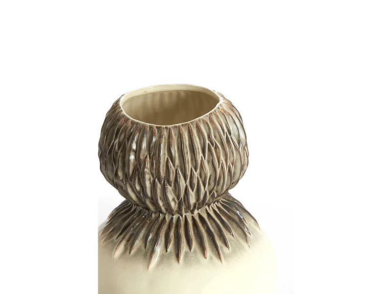 Vase AVERA - Ø26x33 cm - Blanc