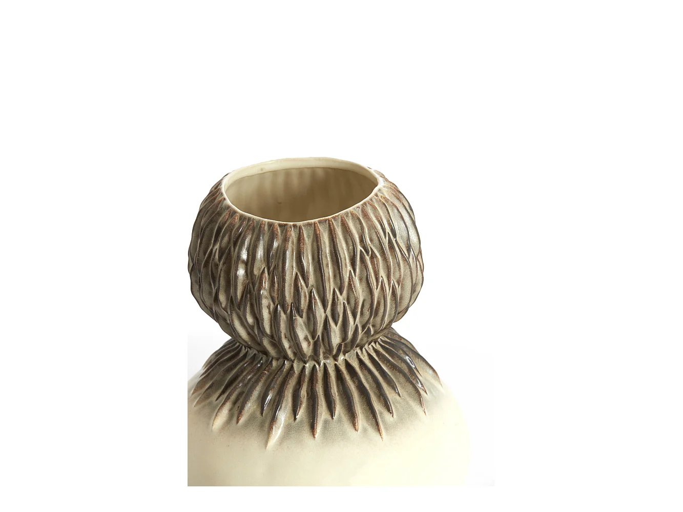 Vase AVERA - Ø26x33 cm - Blanc