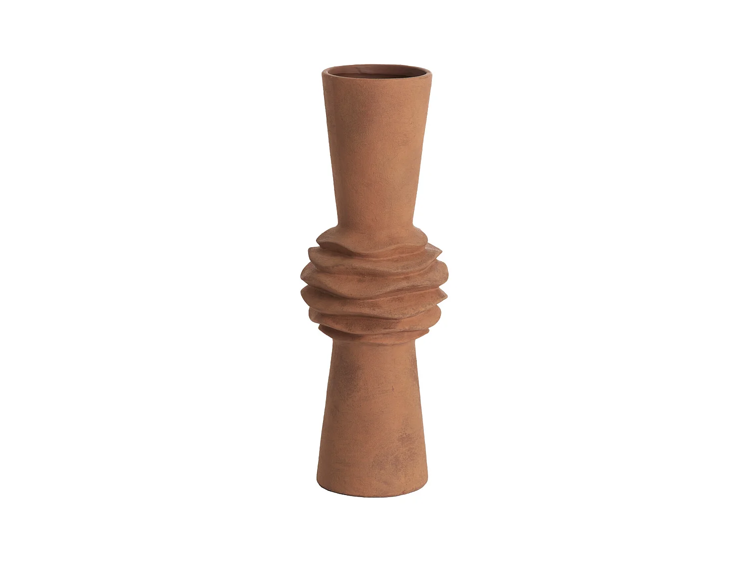 Vase OLIVORA - Ø21x60 cm - Orange