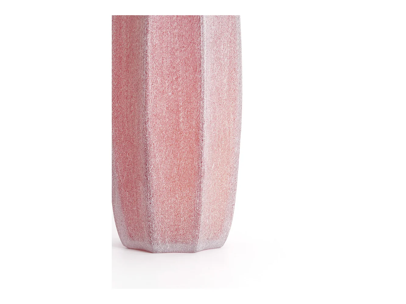 Vase BRADLEY - Ø17x60 cm - Rouge