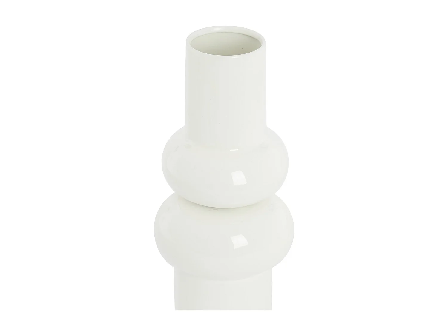 Vase IRISSA - Ø15x36 cm - Blanc