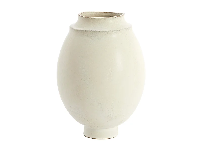 Vaas LOREA - Ø24.5x33.5 cm - Wit