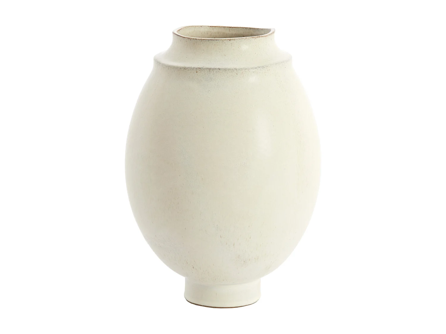 Vase LOREA - Ø24,5x33,5 cm - Blanc