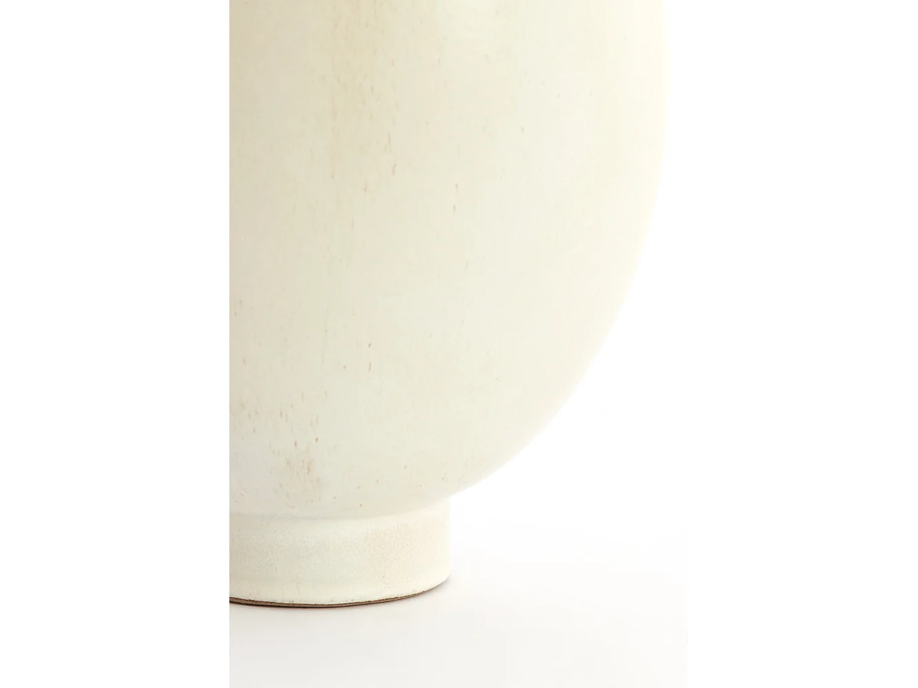 Vase LOREA - Ø24,5x33,5 cm - Blanc