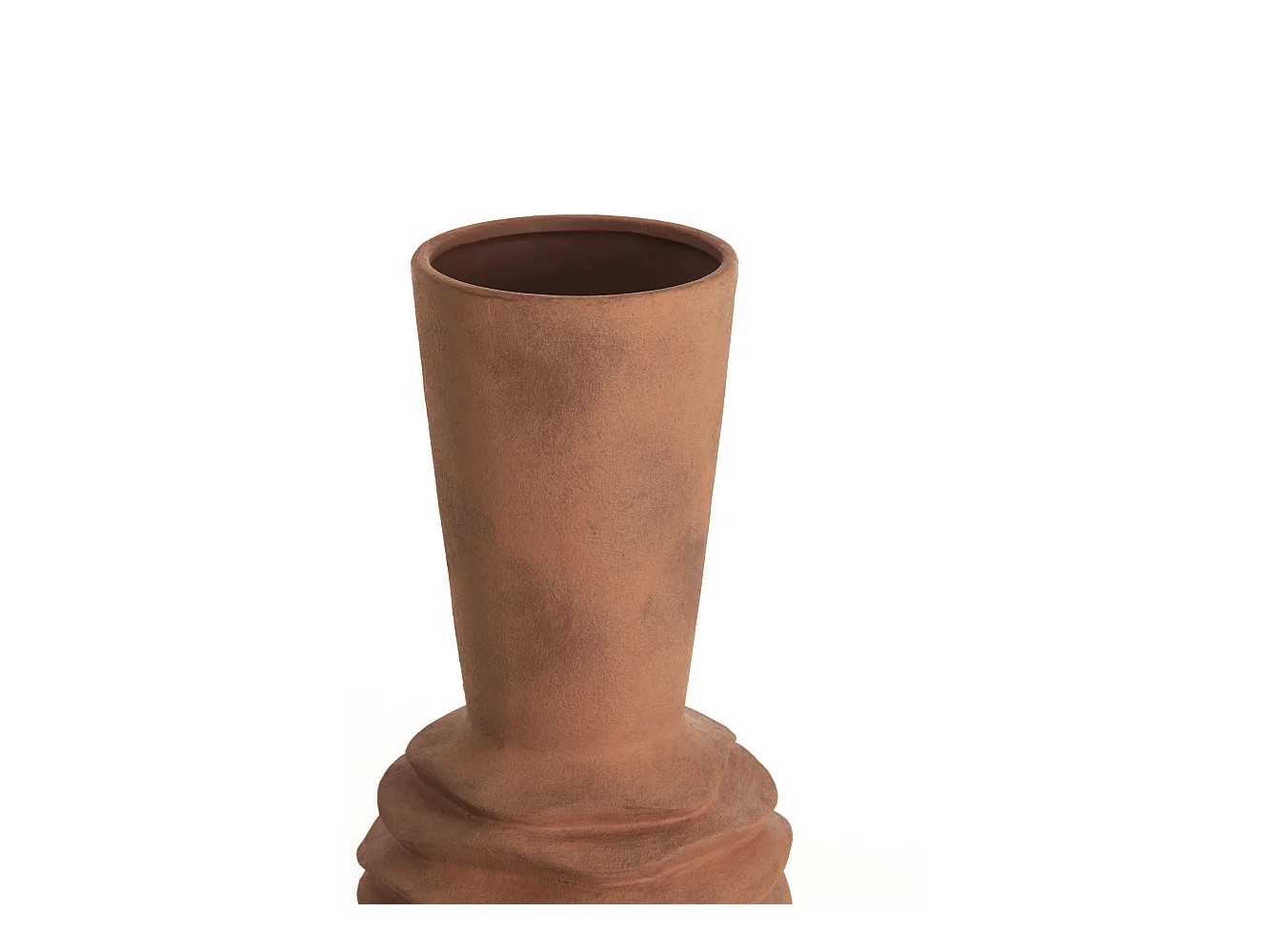 Vase OLIVORA - Ø24,5x73 cm - Orange