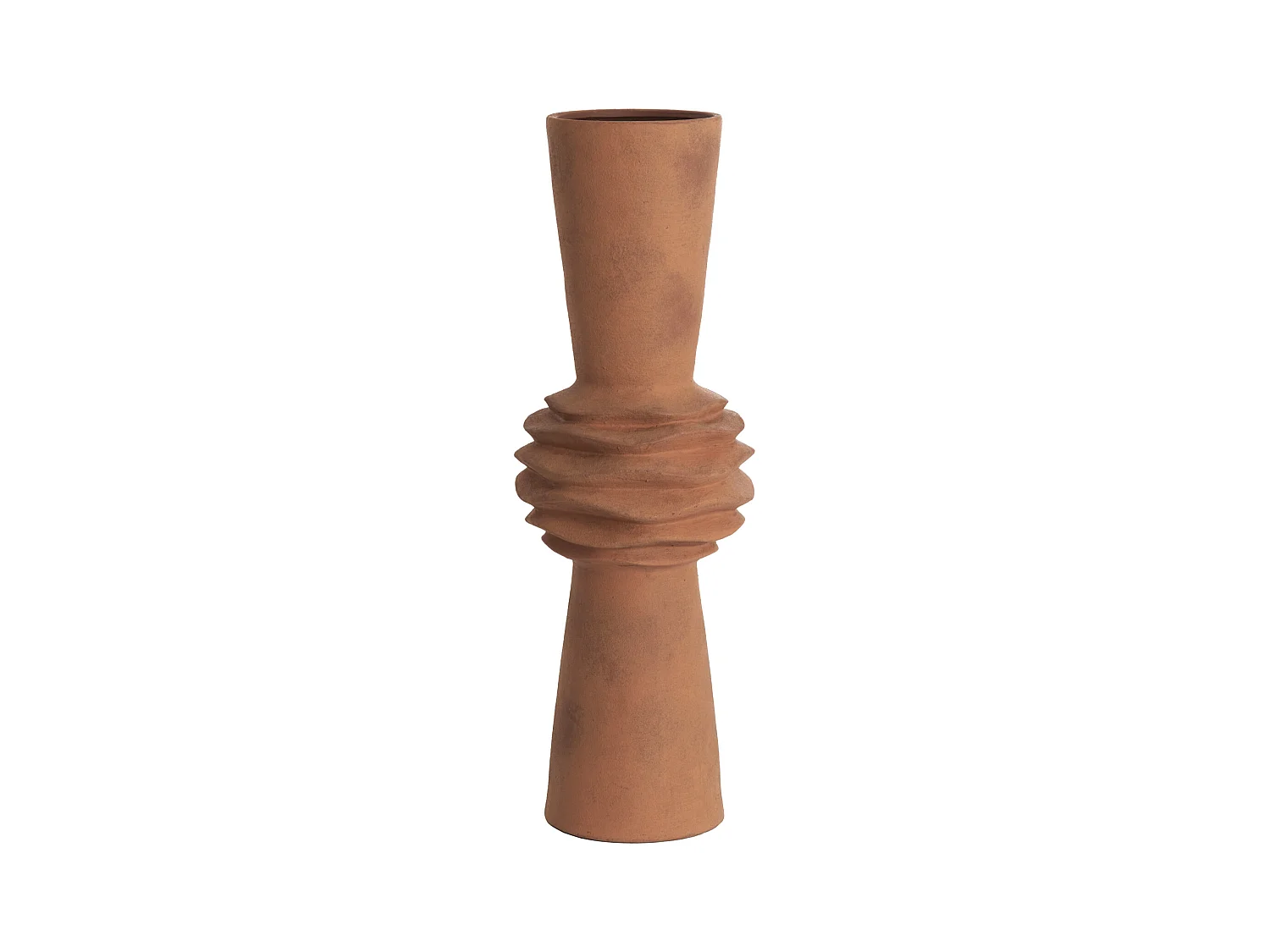 Vase OLIVORA - Ø24,5x73 cm - Orange