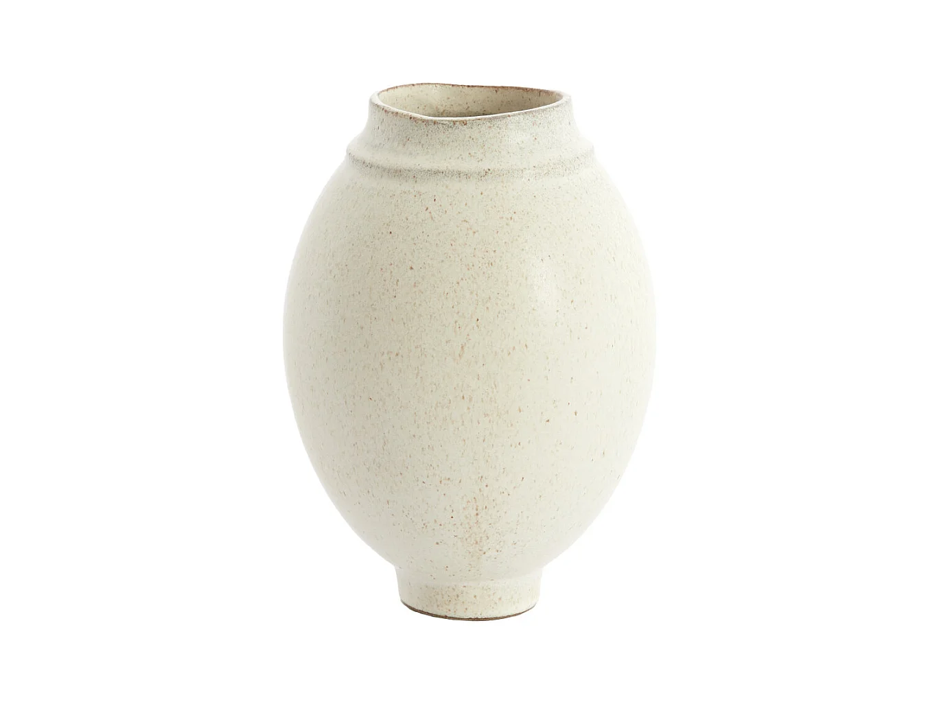 Vaas LOREA - Ø17x23.5 cm - Wit