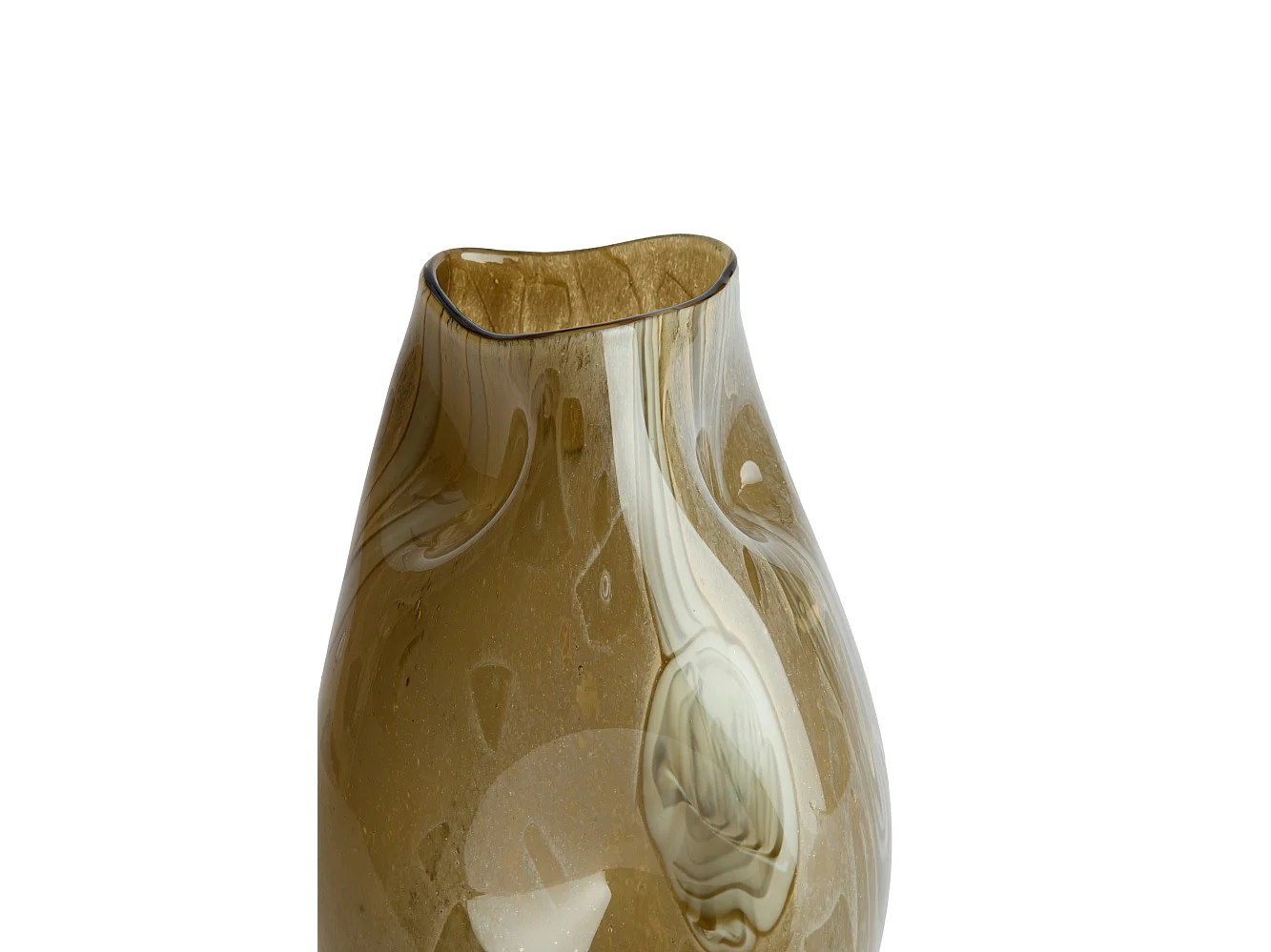 Vase JORIEN - 18x17,5x32 cm - Vert
