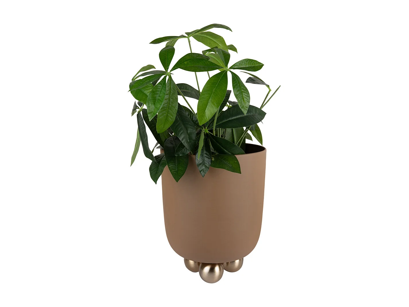 Pot de fleurs Estilo - 26x26x32 cm - Marron