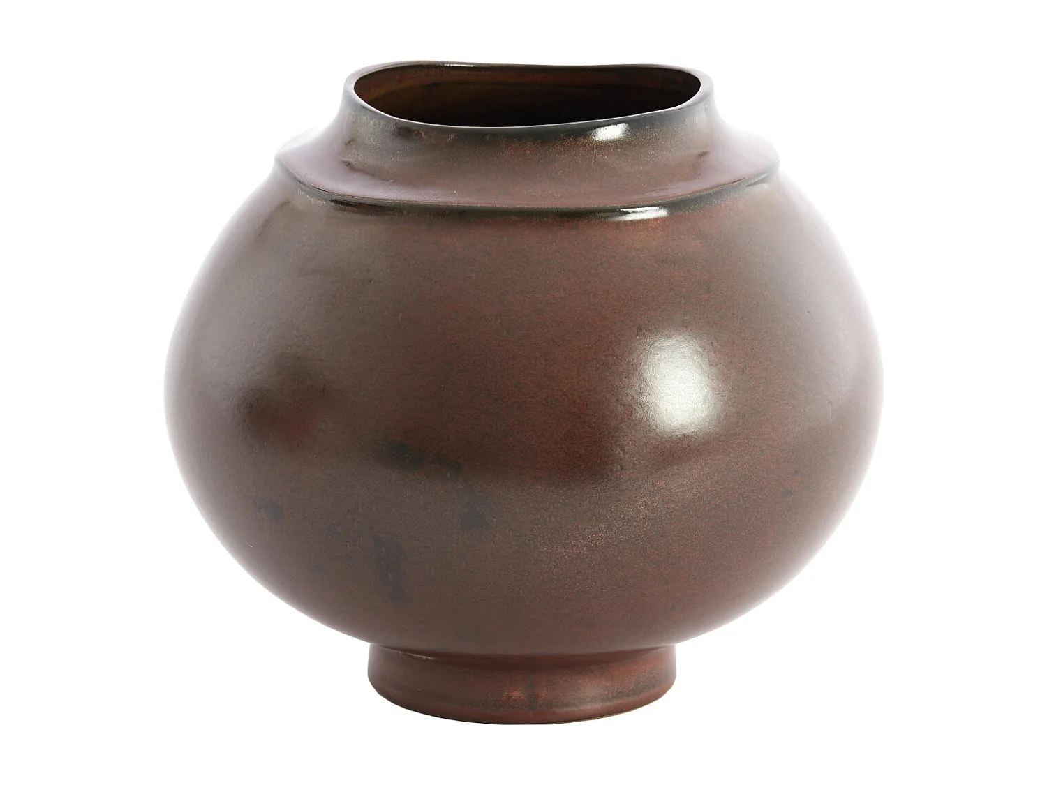 Vase LOREA - Ø29,5x25,5 cm - Marron