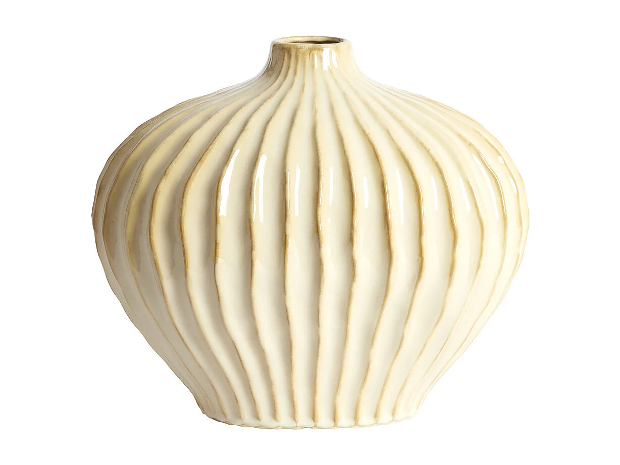 Vase LORITO - 35x21x30 cm - Marron