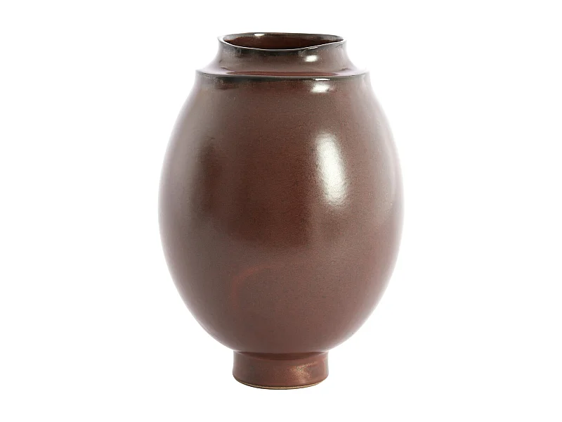 Vase LOREA - Ø24,5x33,5 cm - Marron