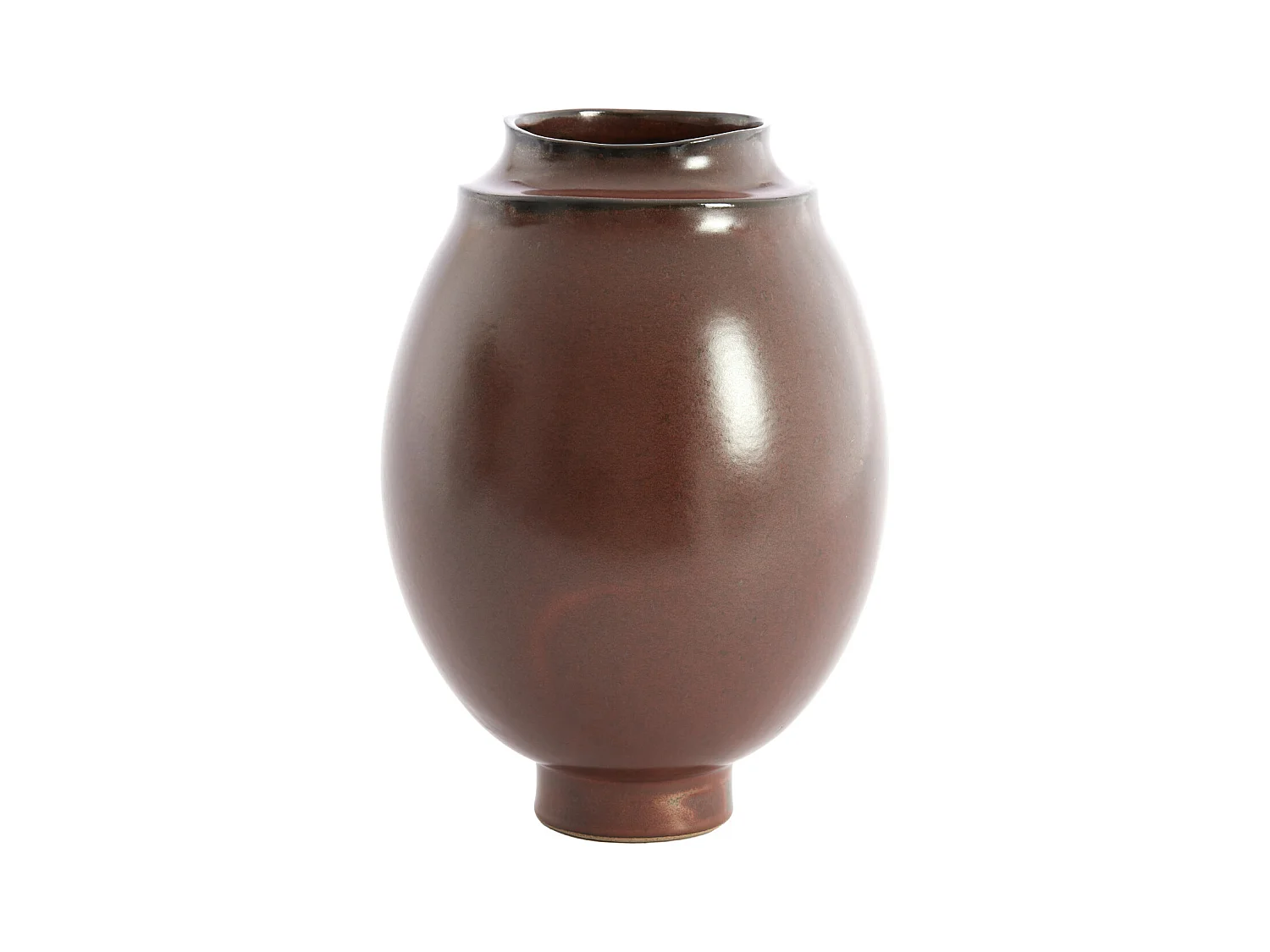 Vase LOREA - Ø24,5x33,5 cm - Marron