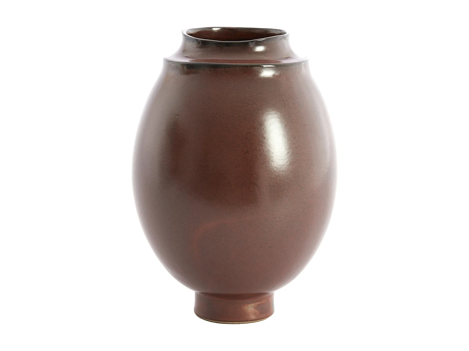 Vase LOREA - Ø24,5x33,5 cm - Marron