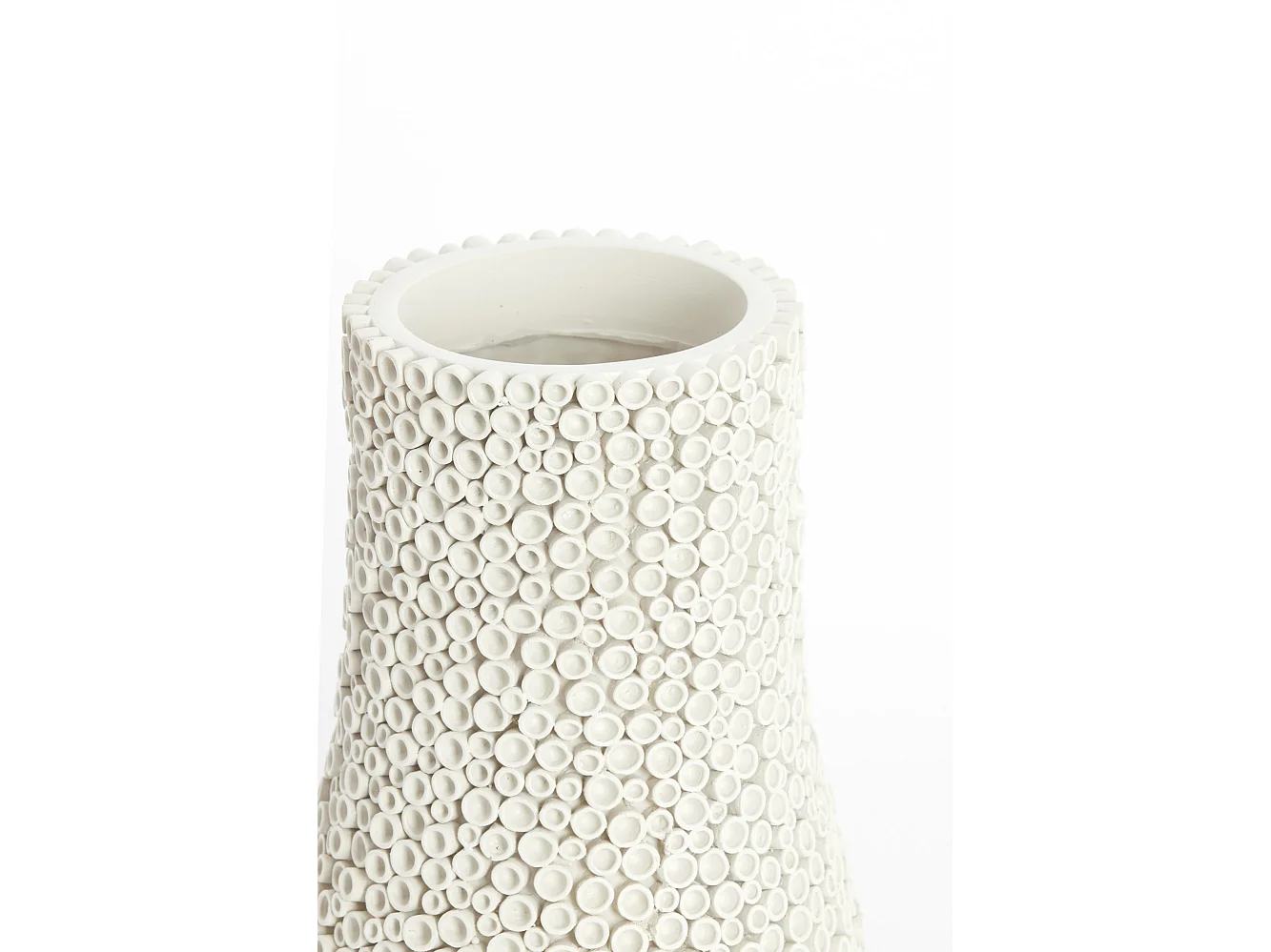 Vase OLVERA - Ø20x26 cm - Blanc