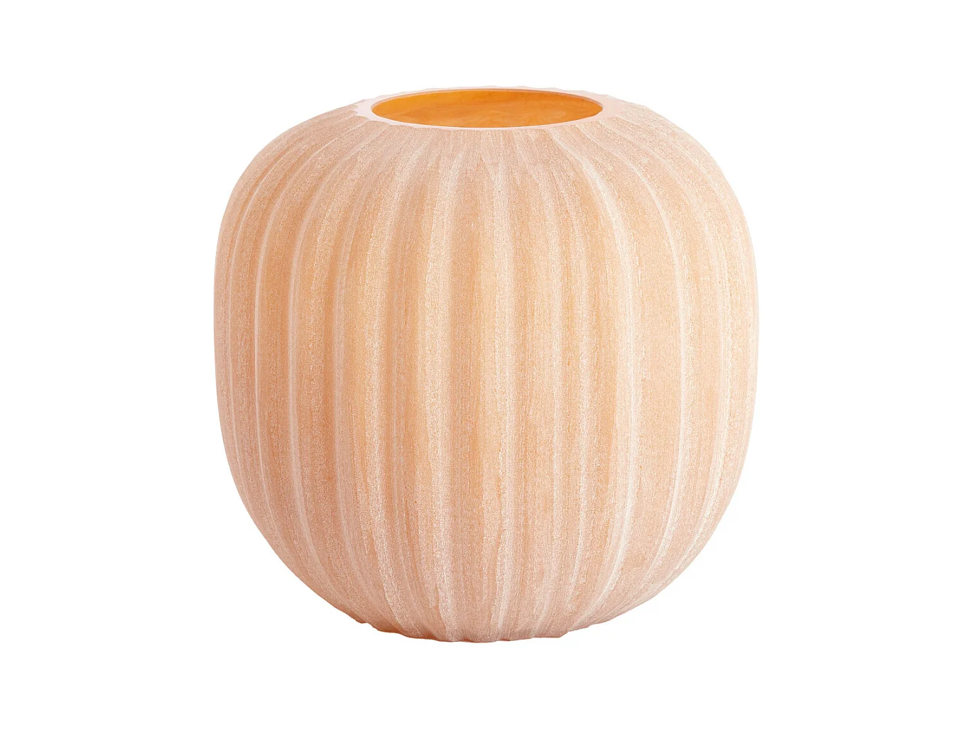 Vase ARAGON - Ø30x27 cm - Jaune