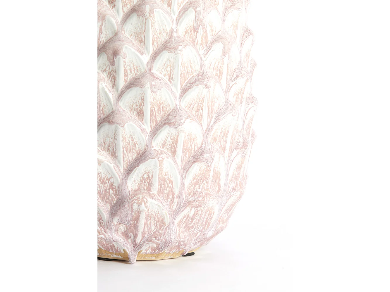 Ornement NANASI - Ø29x55,5 cm - Rose