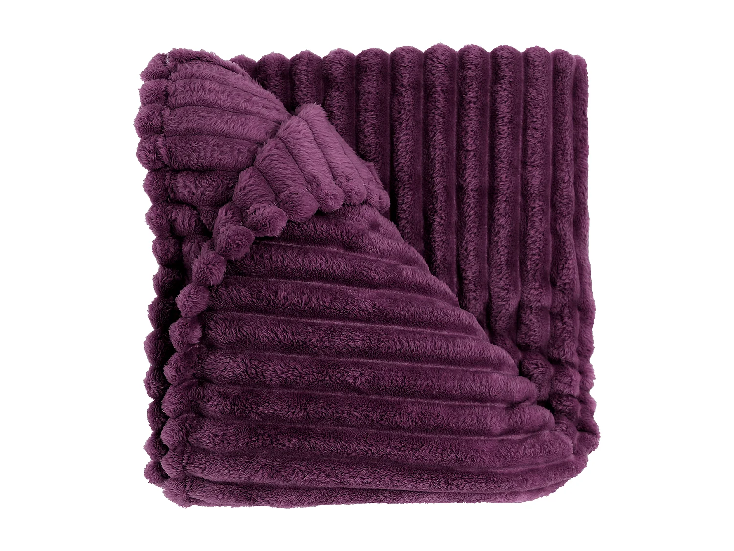 Plaid Lex 150x200cm - Dark Purple